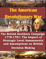 The British Southern Campaign 1778-1781