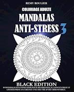 Coloriage Adulte Mandalas Anti-Stress Black Edition 3