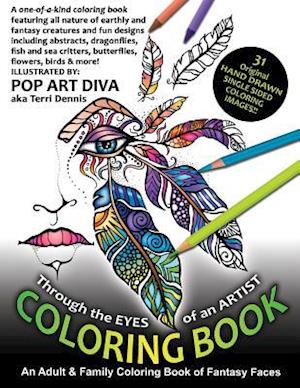 Through the Eyes of an Artist Fantasy Art Coloring Book