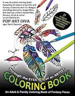 Through the Eyes of an Artist Fantasy Art Coloring Book