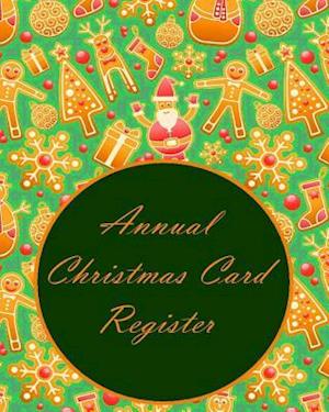 Annual Christmas Card Register