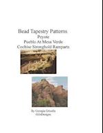 Bead Tapestry Patterns Peyote Pueblo at Mesa Verde Cochise Stronghold Ramparts