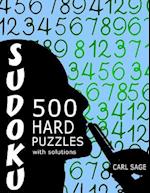 Sudoku 500 Hard Puzzles With Solutions