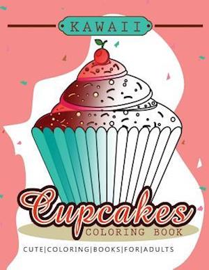 Kawaii Cupcake Coloring Book