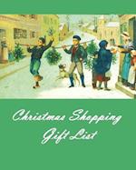 Christmas Shopping Gift List