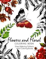 Flowers and Floral Coloring Book