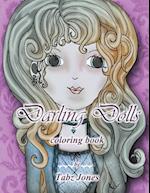 Darling Dolls Coloring Book