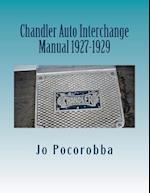 Chandler Auto Interchange Manual 1927-1929