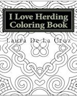 I Love Herding Coloring Book