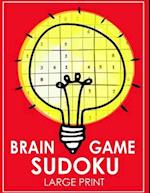 Brain Game Sudoku Large Print