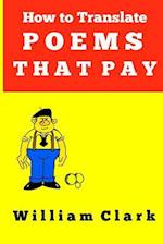 How to Translate Poems That Pay