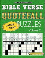 Bible Verse Quotefall Puzzles Vol.2