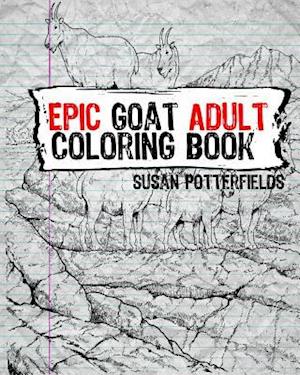 Epic Goat Adult Coloring Book