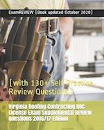 Virginia Roofing Contracting ROC License Exam Supplemental Review Questions 2016/17 Edition