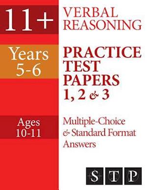 11+ Verbal Reasoning Practice Test Papers 1, 2 & 3