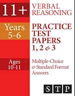 11+ Verbal Reasoning Practice Test Papers 1, 2 & 3