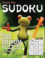 Famous Frog Sudoku 300 Medium Puzzles with Solutions