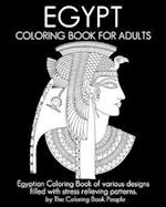 Egypt Coloring Book for Adults