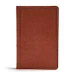 CSB Deluxe Gift Bible, Brown Leathertouch
