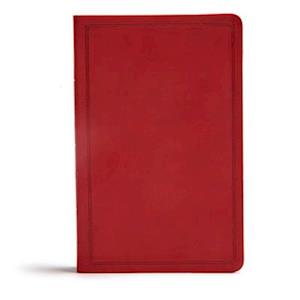 CSB Deluxe Gift Bible, Burgundy Leathertouch