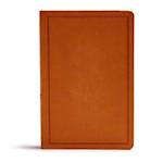 CSB Deluxe Gift Bible, Tan Leathertouch