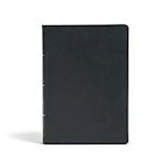 KJV Super Giant Print Reference Bible, Black Leathertouch