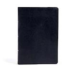 KJV Super Giant Print Reference Bible, Black Leathertouch, Indexed