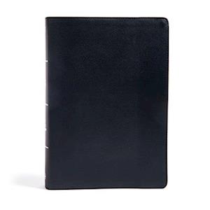 KJV Super Giant Print Reference Bible, Black Genuine Leather, Indexed