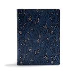 CSB Study Bible, Navy Leathertouch, Indexed