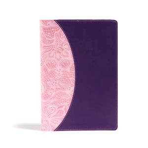 KJV One Big Story Bible, Pink/Purple Leathertouch