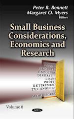 Small Business Considerations, Economics & Research