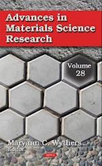 Advances in Materials Science Research