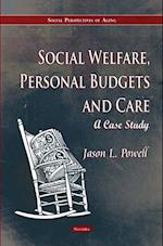 Social Welfare, Personal Budgets and Care