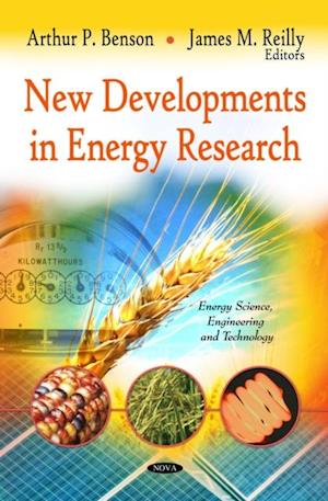 New Developments in Energy Research