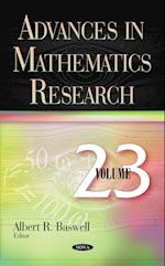 Advances in Mathematics Research