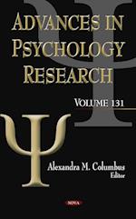 Advances in Psychology Research