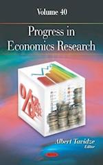 Progress in Economics Research. Volume 40