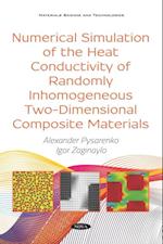 Numerical Simulation of the Heat Conductivity of Randomly Inhomogeneous Two-Dimensional Composite Materials