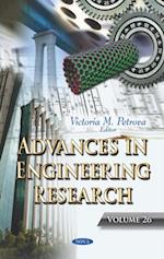 Advances in Engineering Research. Volume 26