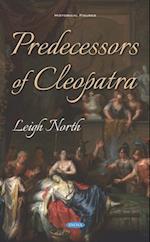 Predecessors of Cleopatra