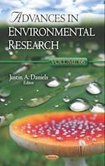 Advances in Environmental Research. Volume 66