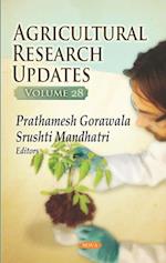 Agricultural Research Updates. Volume 28