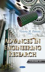 Advances in Engineering Research. Volume 35