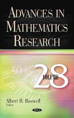 Advances in Mathematics Research. Volume 28