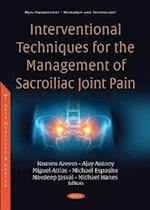 Interventional Techniques for the Management of Sacroiliac Joint Pain