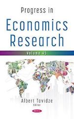 Progress in Economics Research