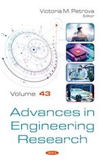 Advances in Engineering Research. Volume 43