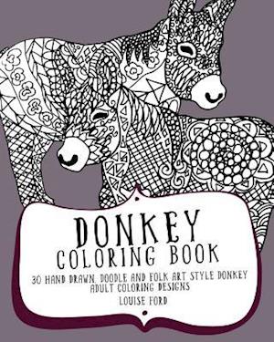 Donkey Coloring Book