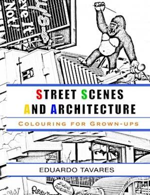 Street Scenes and Architecture - Colouring for grown-ups