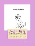 Beagle Happy Birthday Cards